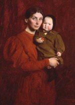 George de Forest Brush - Mother and Child, 1902 George de Forest Brush - Mother and Child, 1902