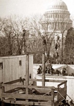 The hanging of Captain Wirz