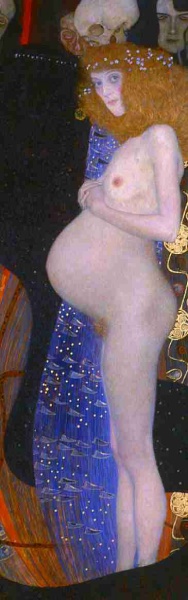 'Hope I' by Gustav Klimt